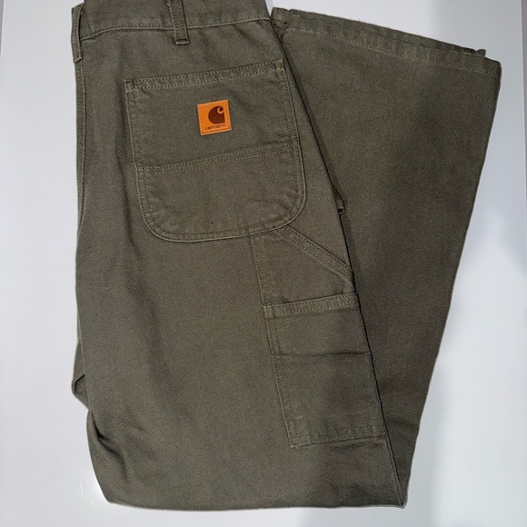 Carhartt Men's Green Cargo Pants (NEW) - Picture 1 of 2